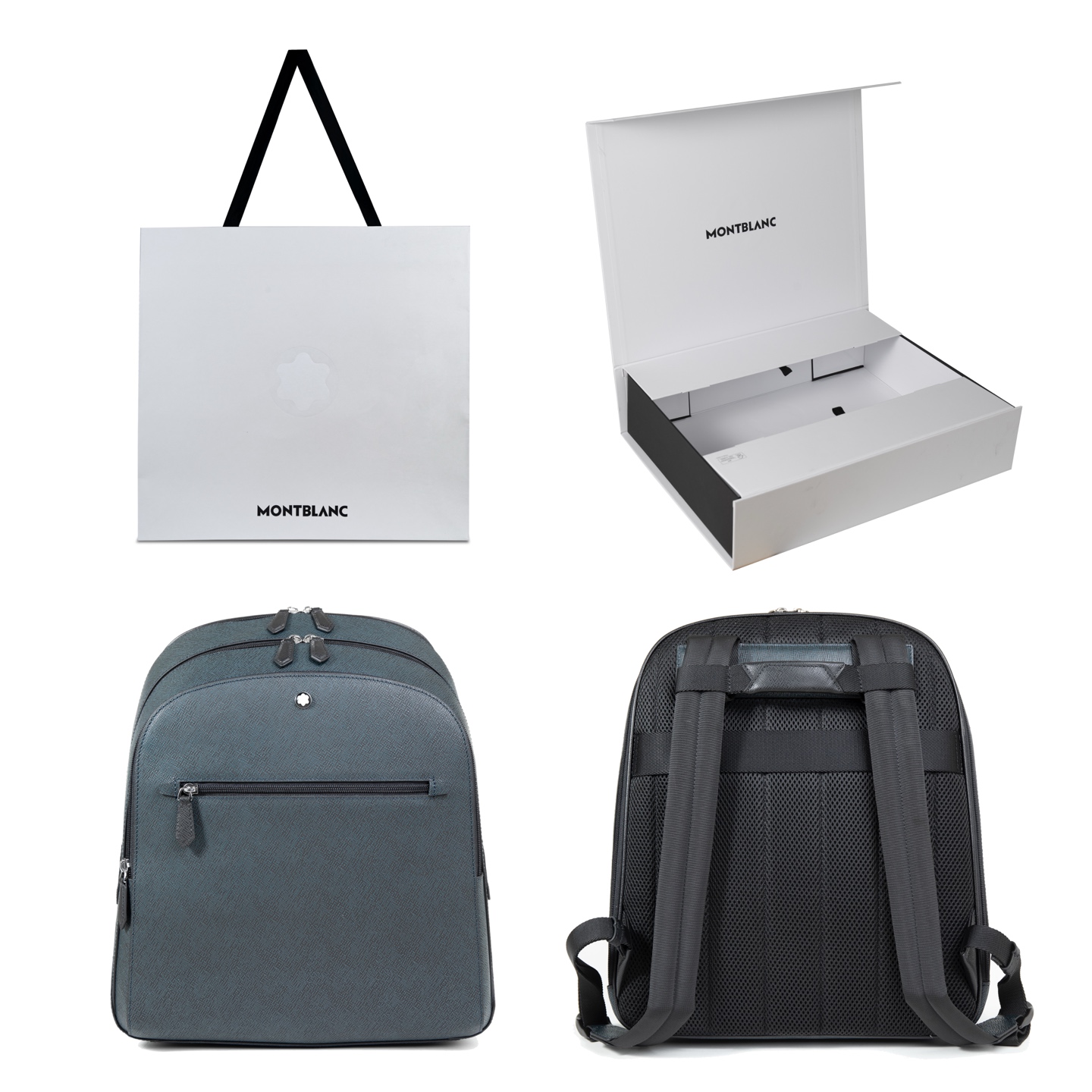 montblanc classic sartorial leather backpack #220310 #220421